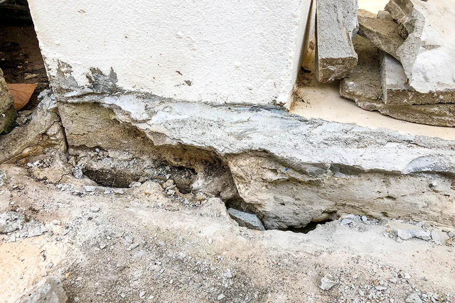 Concrete Slab Foundation Repair in Mitchell, IN