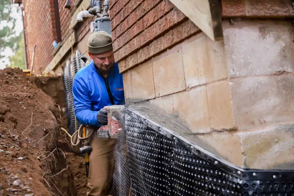 Foundation Wall Repair in Mitchell, IN