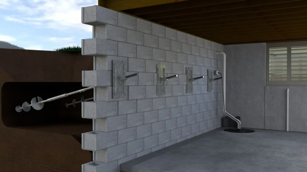 Geo Lock Wall Anchor System in Mitchell, IN