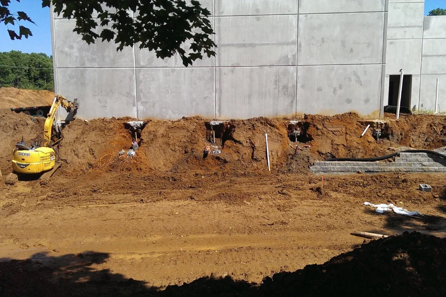 Helical Pier Installation in Mitchell, IN