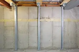 Power Brace Foundation Wall Support in Mitchell, IN