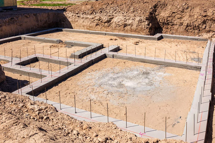 Pre-Construction Pier Installation in Mitchell, IN