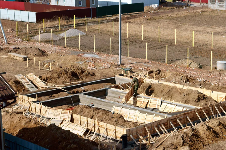 Pre-Construction Pier Installation in Mitchell, IN